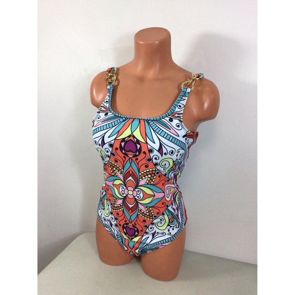 Vibrant Multicolor Women's One Piece Swimsuit